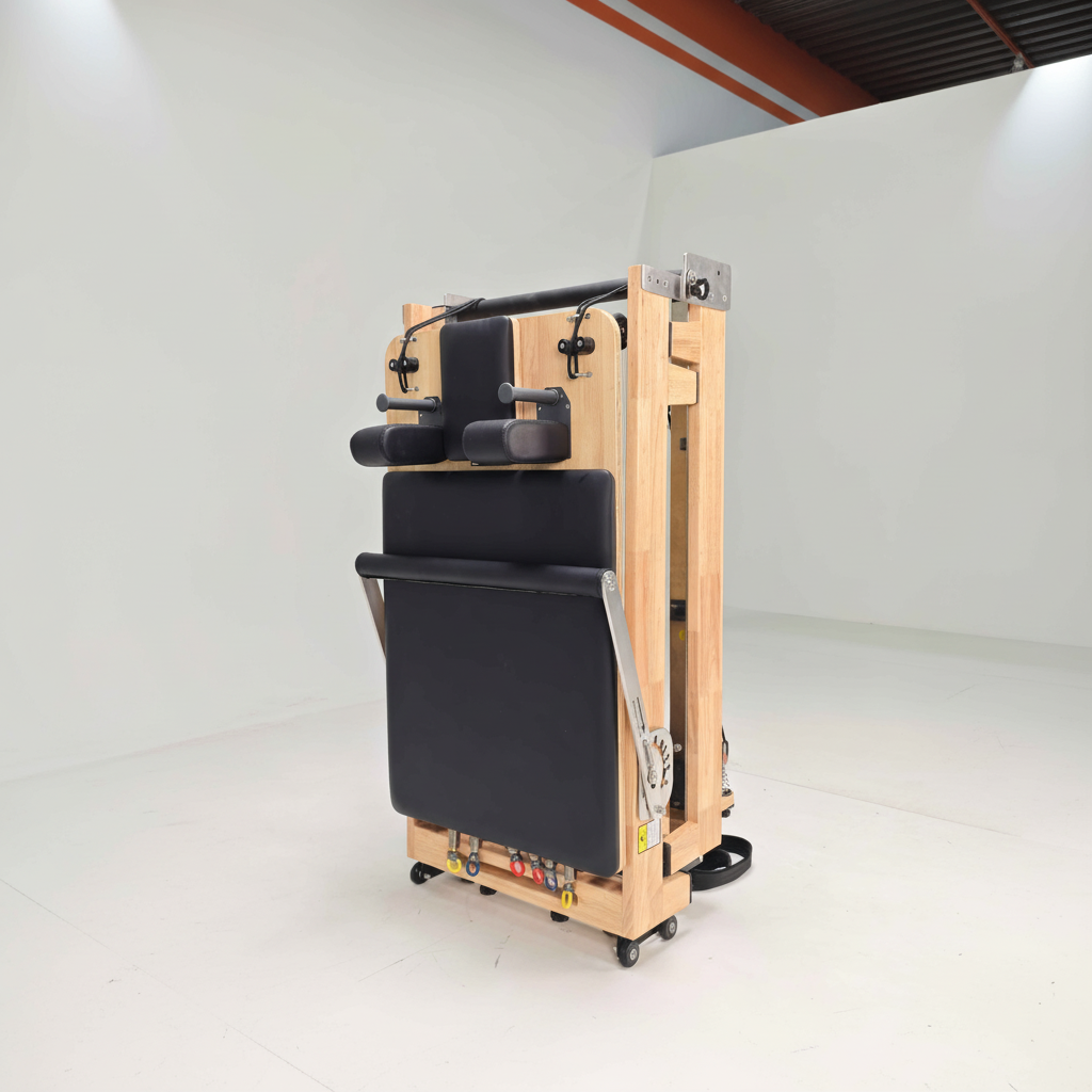 Pilates & Yoga Unleashed Studio - Commercial Foldable Oak & Aluminum Pilates
