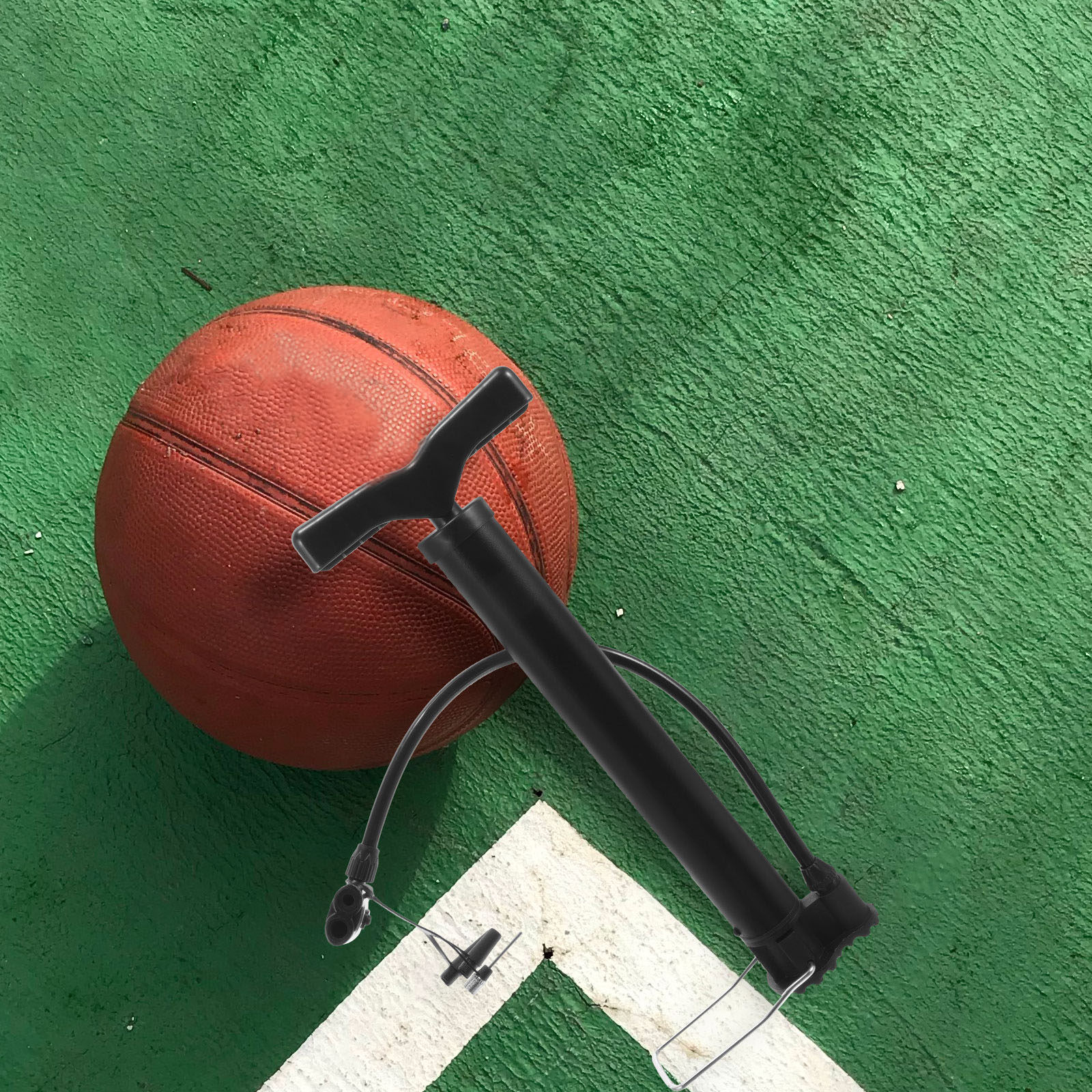 Heavy Duty Steel Ball Pump Por - Yoga Pilates Yoga incelemesi ve fiyatı