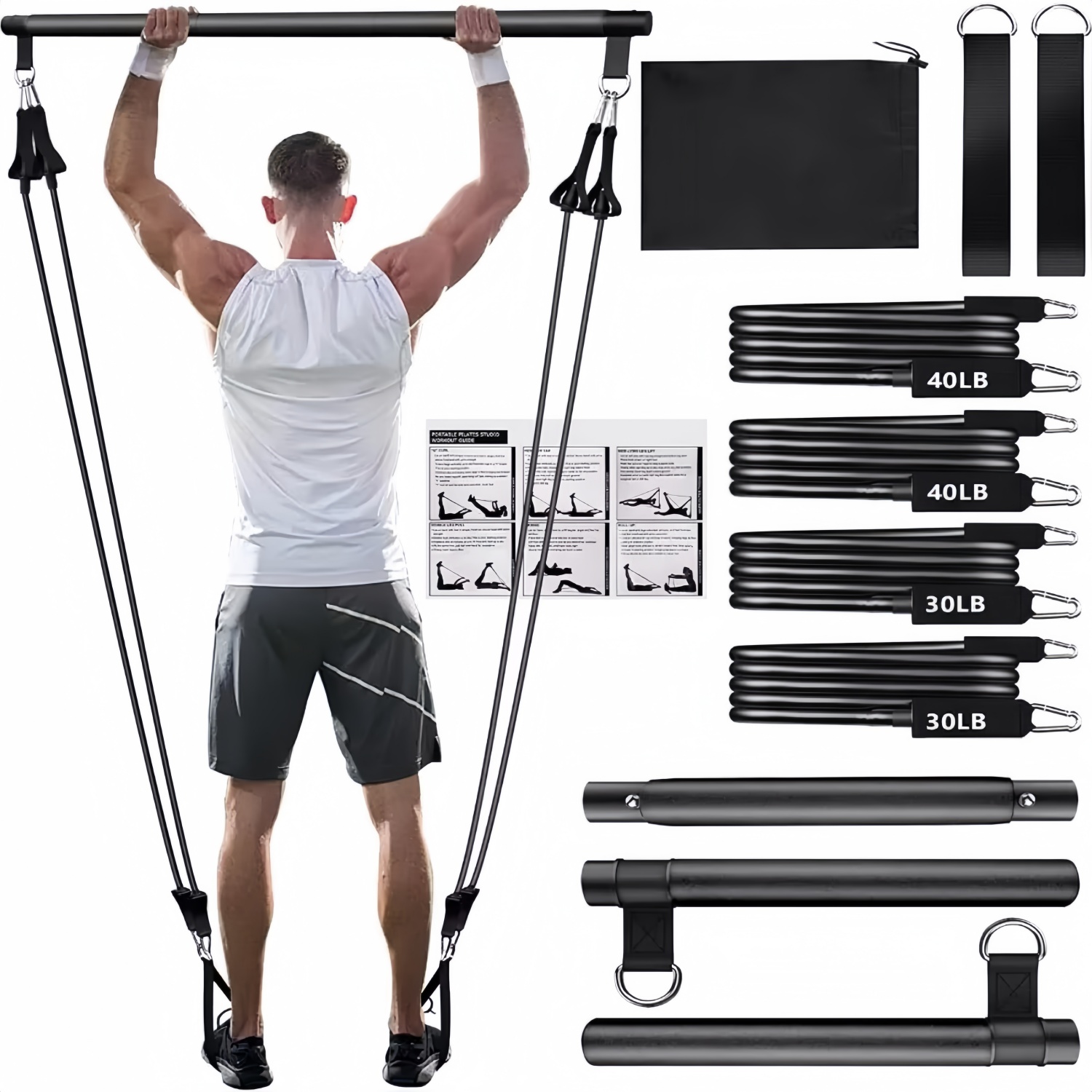 Portable Yoga Pilates Bar Stic - Pilates Yoga Tone incelemesi ve fiyatı