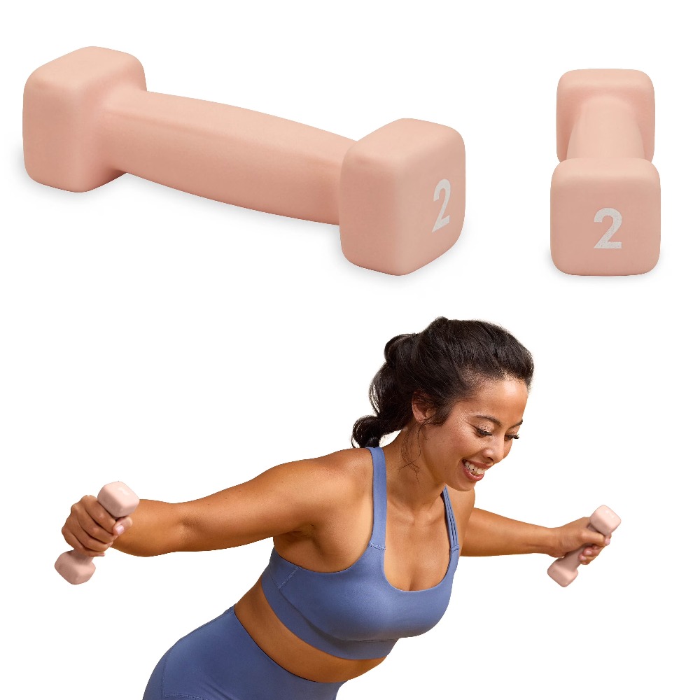 Neoprene Coated 2 Pound Dumbbe - Yoga Pilates Yoga incelemesi ve fiyatı