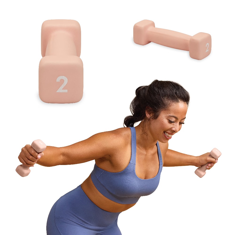 Neoprene Coated 2 Pound Dumbbe - Yoga Pilates Yoga incelemesi ve fiyatı