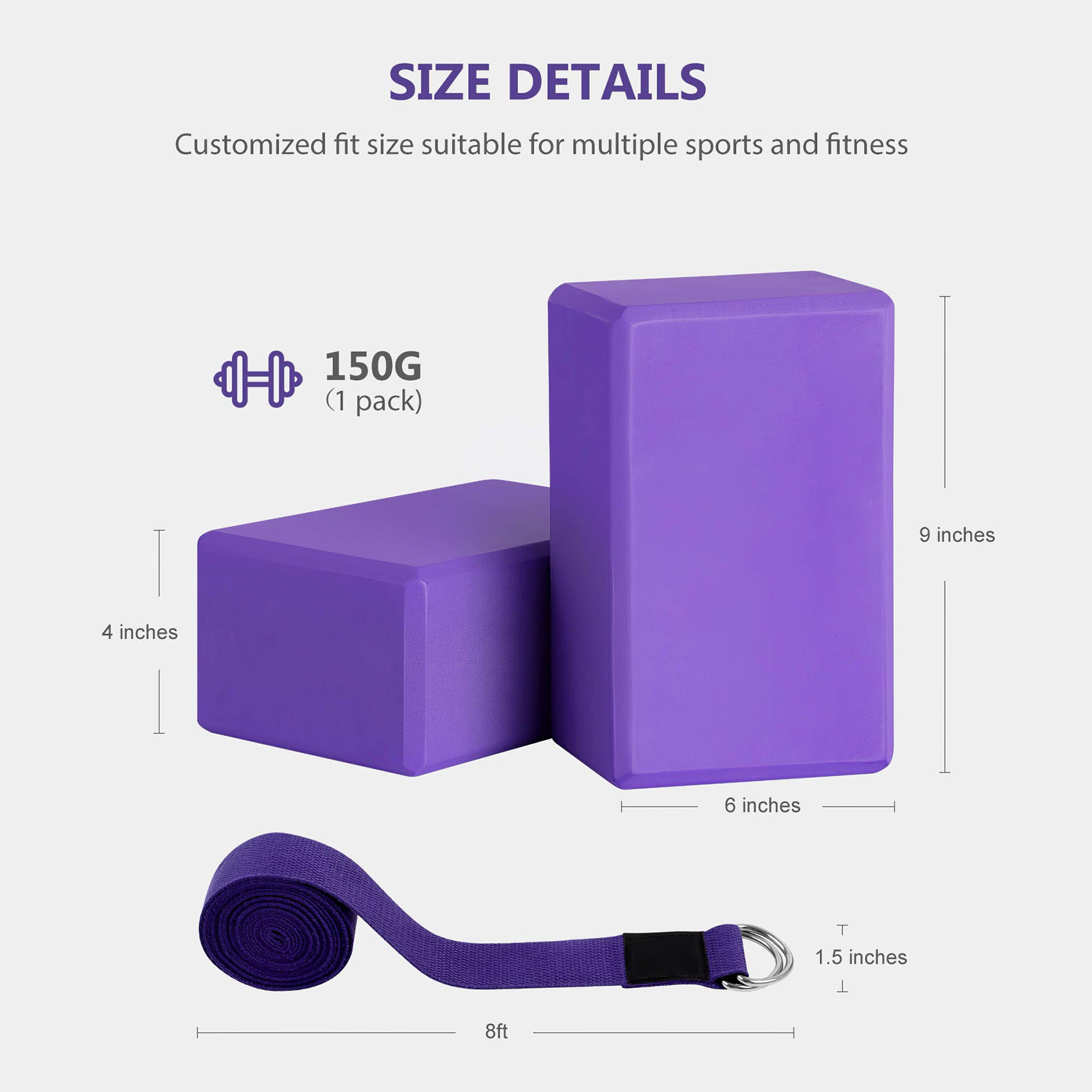 AEB0-Yoga Block And Yoga Strap - Pilates Yoga Tone incelemesi ve fiyatı
