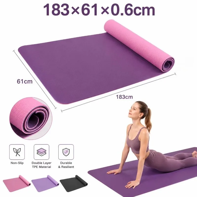 Yoga Mats Anti-slip Sport Fitn - Yoga Pilates Yoga incelemesi ve fiyatı