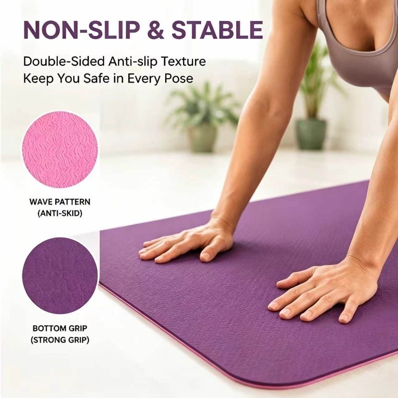 Yoga Mats Anti-slip Sport Fitn - Yoga Pilates Yoga incelemesi ve fiyatı